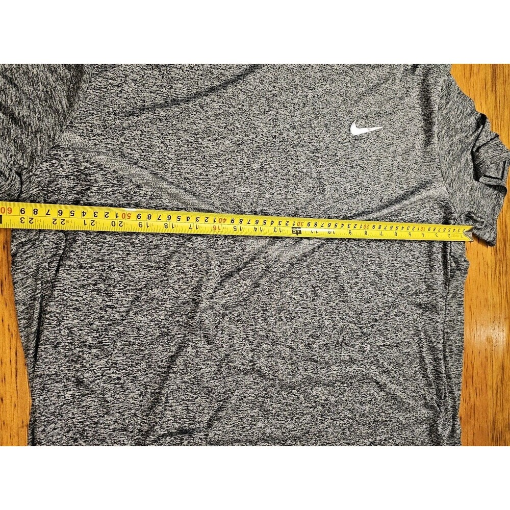 Nike Shirt DRI-FIT Rise 365 Short-Sleeve Running Mens Sz 2XL Gray Athleisure EUC - Picture 8 of 12